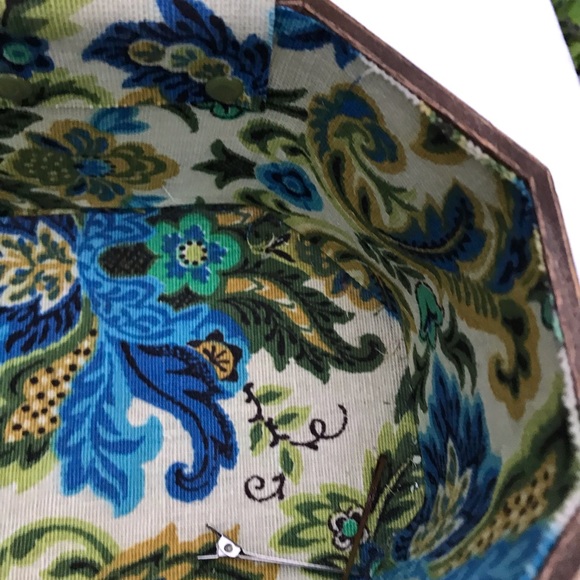 Vtg wooden purse with Unitarian’s JDW - Picture 9 of 11